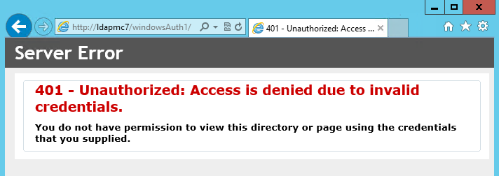Server Error reference